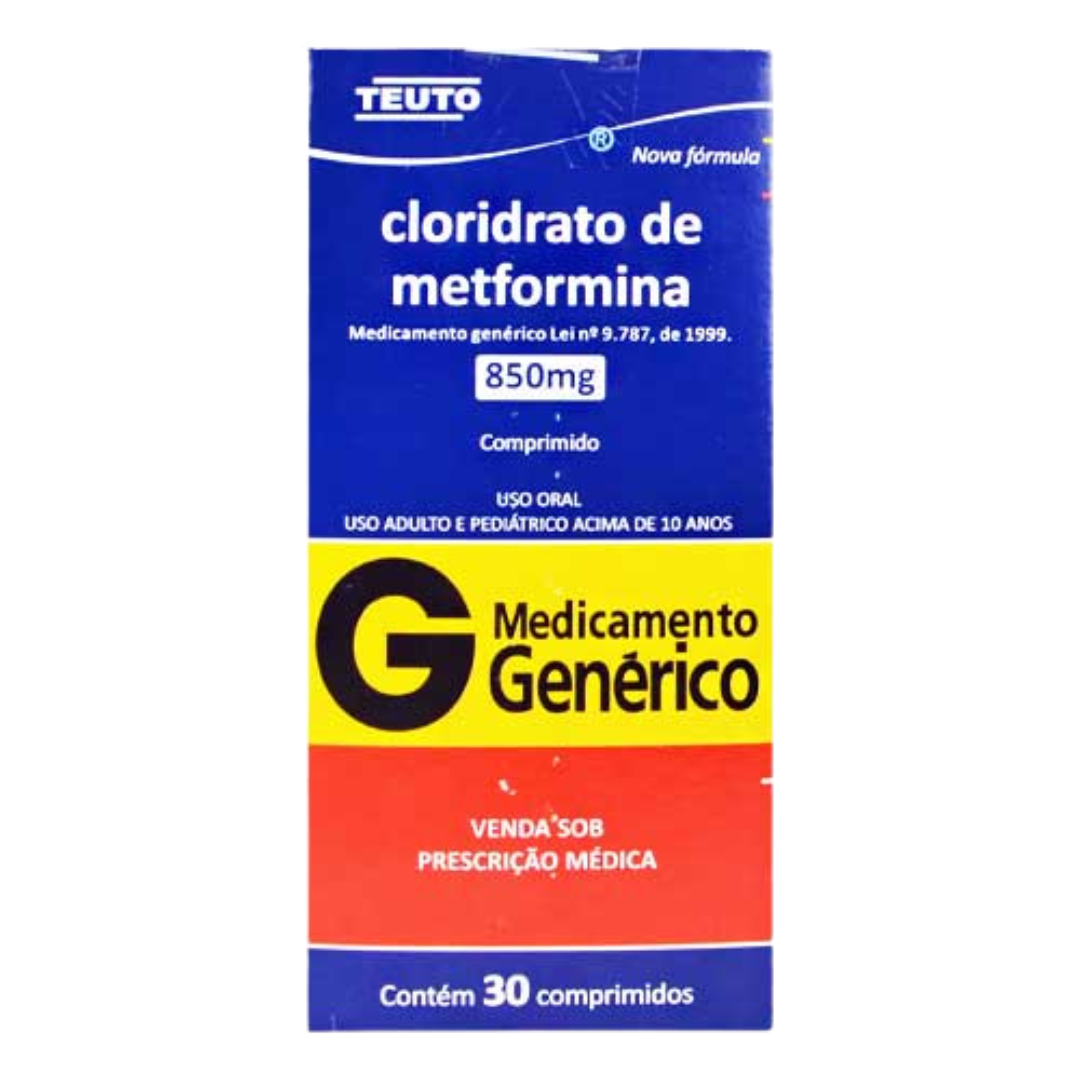 METFORMINA 850MG 30 COMP TEUTO