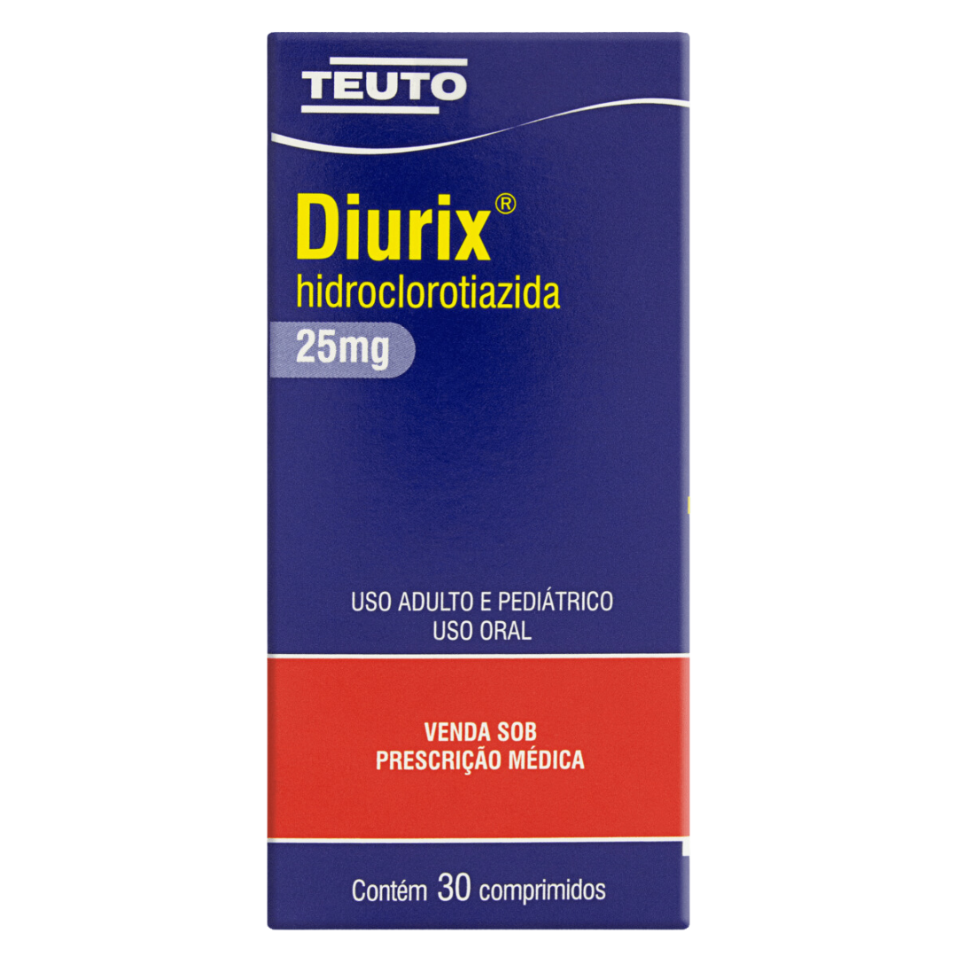 HIDROCLOROTIAZIDA (DIURIX) 25 MG/COMPRIMIDOS/30 COMPRIMIDOS