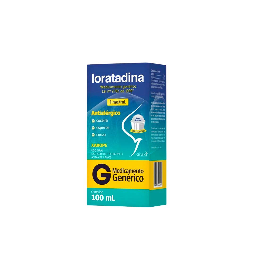 LORATADINA 1MG/ML/JARABE/100ML
